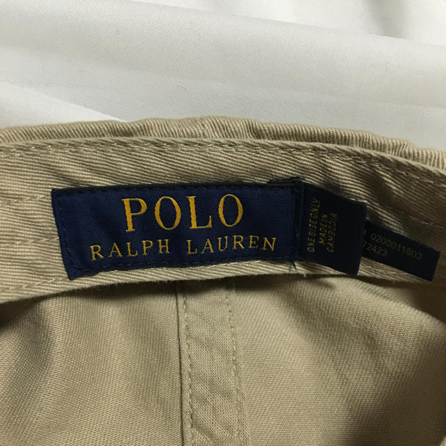 POLO RALPH LAUREN(ポロラルフローレン)のRALPH LAUREN キャップ レディースの帽子(キャップ)の商品写真