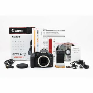 キヤノン(Canon)のキヤノン Canon eos kiss X2 (ブラック) Body 1705(デジタル一眼)