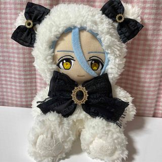 おすわりぬい服　ブラック(ぬいぐるみ)