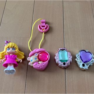 魔法使いプリキュア　リンクルストーン3個とプリコーデドール1体(キャラクターグッズ)