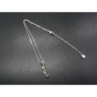 スワロフスキー(SWAROVSKI)のSWAROVSKI スワロフスキー ラインストーン ネックレス ペンダント アクセサリー レディース シルバー系 DH1941(ネックレス)