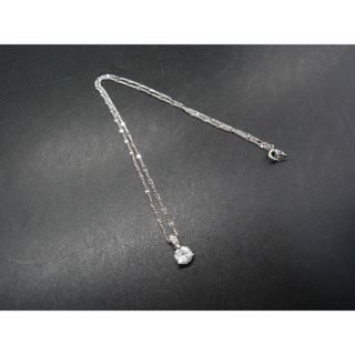 スワロフスキー(SWAROVSKI)の■美品■ SWAROVSKI スワロフスキー ラインストーン ネックレス ペンダント アクセサリー レディース シルバー系 DH1944(ネックレス)