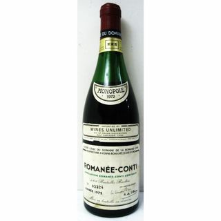 ドメーヌドラロマネコンティ(ドメーヌ・ド・ラ・ロマネコンティ)のワイン果実酒 1972年ロマネコンティROMANEE-CONTI № 03324(ワイン)