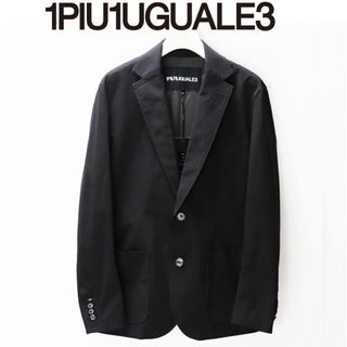 1piu1uguale3(テーラードジャケット ・ ブラック/黒色系)の 1piu1uguale3(テーラードジャケット ・ ブラック/黒色系)の