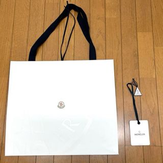 MONCLER - MONCLER ショッパー 大プレート付きの通販 by ゆー MONCLER - MONCLER ショッパー 大プレート付きの通販 by ゆー