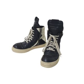 Rick Owens - リックオウエンス GEOBASKET ジオバスケットレザー Rick Owens - リックオウエンス GEOBASKET ジオバスケットレザー