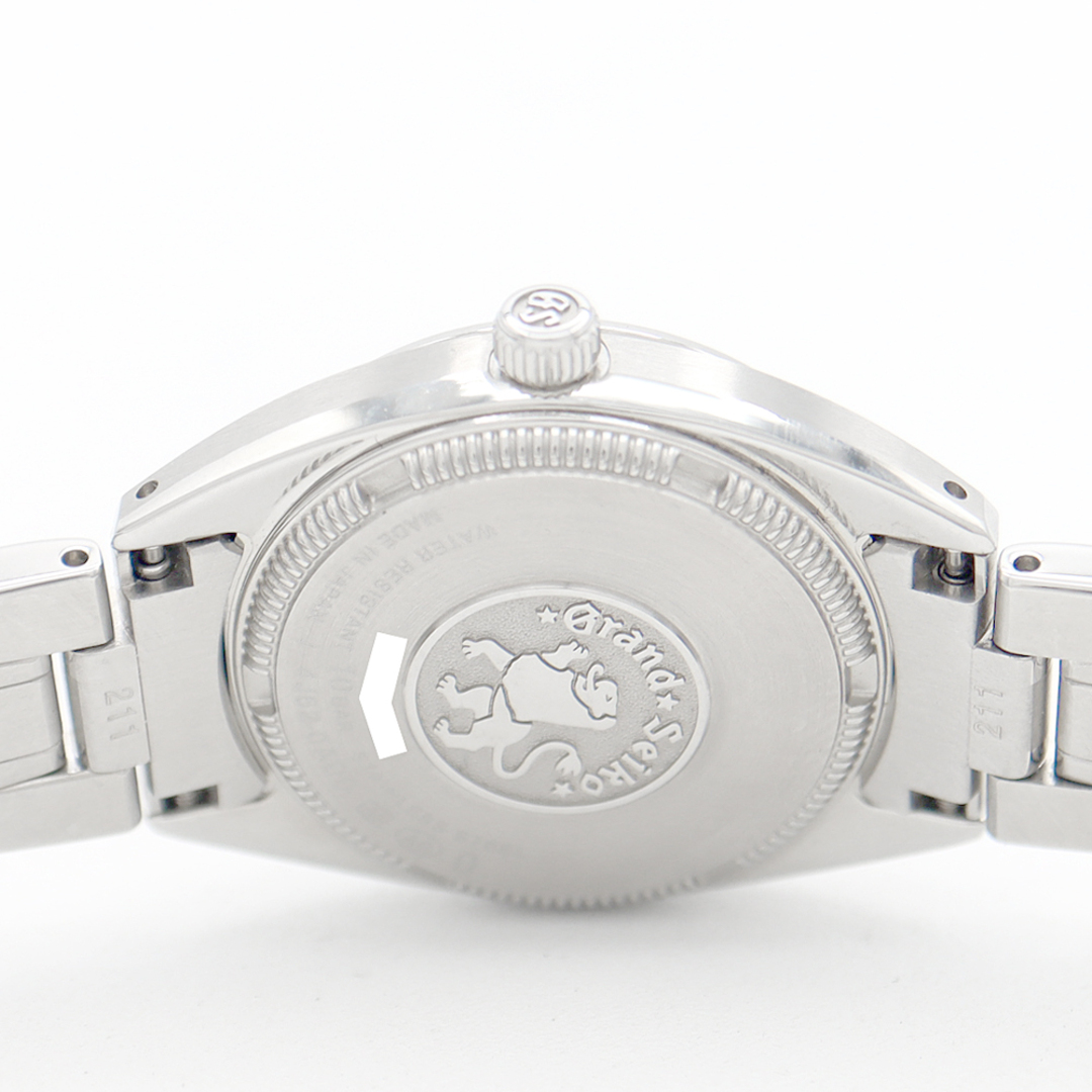 SEIKO(セイコー)のSEIKO セイコー グランドセイコー GS エレガンスコレクション 4J52-0AD0 STGF279 デイト 白 ホワイトシェル 純正ダイヤモンド ダイヤベゼル SS ステンレス レディース クォーツ【6ヶ月保証】【腕時計】【中古】 レディースのファッション小物(腕時計)の商品写真