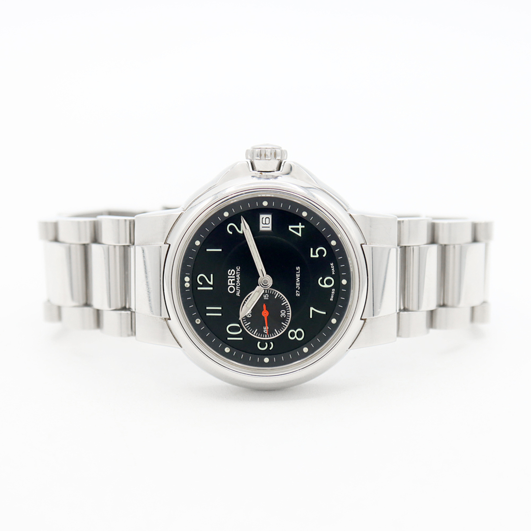 ORIS - ORIS オリス 7496 デイト スモールセコンド 裏スケ 黒 ORIS - ORIS オリス 7496 デイト スモールセコンド 裏スケ 黒