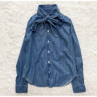 POLO RALPH LAUREN(ボウタイ ・ シャツ/ブラウス(長袖/七分 POLO RALPH LAUREN(ボウタイ ・ シャツ/ブラウス(長袖/七分