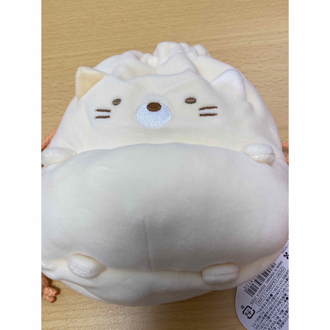 サンエックス(サンエックス)のすみっコぐらし　ぽんぽこきょむぐるみ巾着　 キッズ/ベビー/マタニティのこども用バッグ(ランチボックス巾着)の商品写真