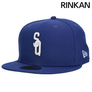 シークエル(SEQUEL)のシークエル ×ニューエラ New Era  24SS  SQ-24SS-HT-01 ロゴ刺繍ベースボールキャップ帽子 メンズ 7.5(その他)