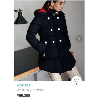 LOVELESS - ラブレス LOVELESS ナポレオンコート 金ボタン LOVELESS - ラブレス LOVELESS ナポレオンコート 金ボタン