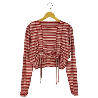 ジュエティ(jouetie)のjouetie(ジュエティ) リバーシブルギャザーテレコトップス レディース(ニット/セーター)