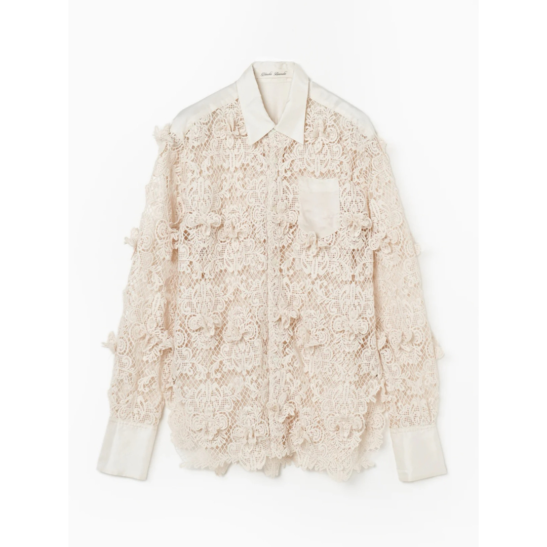 sacai - タナカダイスケ 刺繍レース シャツ ブラウス ジャケット sacai - タナカダイスケ 刺繍レース シャツ ブラウス ジャケット