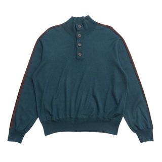 HERMES - HERMES エルメス カシミヤVネックセーター オフ HERMES - HERMES エルメス カシミヤVネックセーター オフ