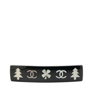 CHANEL(バレッタ/ヘアクリップ ・ ブラック/黒色系)のフリマ CHANEL(バレッタ/ヘアクリップ ・ ブラック/黒色系)のフリマ