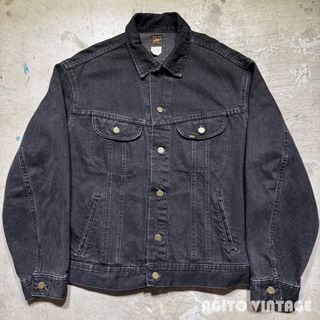 Lee(Gジャン/デニムジャケット ・ ブラック/黒色系)のフリマ Lee(Gジャン/デニムジャケット ・ ブラック/黒色系)のフリマ