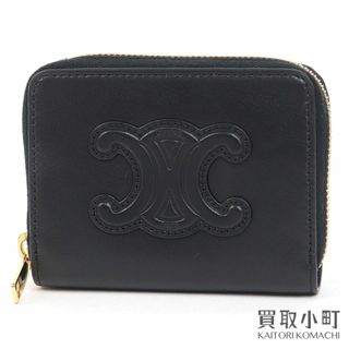 CELINE】セリーヌ ブラック コインパース カードケース 治り CELINE】セリーヌ ブラック コインパース カードケース 治り