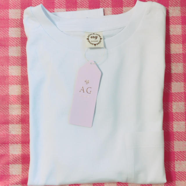 AG by aquagirl(エージーバイアクアガール)の新品♡エージーバイアクアガール♡白シャツ レディースのトップス(Tシャツ(半袖/袖なし))の商品写真