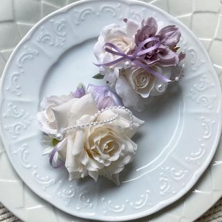 春の花束みたい♡ママとリンク親子コサージュ(単品もOKです♡)141.142(コサージュ/ブローチ)