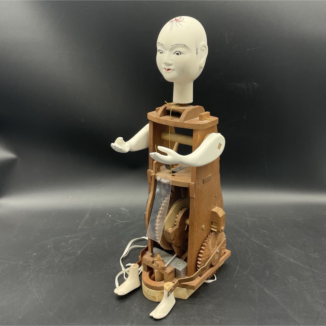 お気に入り 木製からくり人形 奥村豊彦作 泉州岸和田 その他