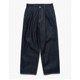 グラフペーパー(Graphpaper)の新品 グラフペーパー セルビッチ デニムTwo Tuck Pants サイズ1(デニム/ジーンズ)