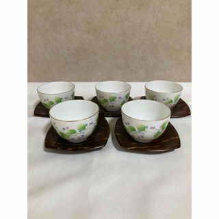 湯呑茶碗　5客セット　来客用(食器)