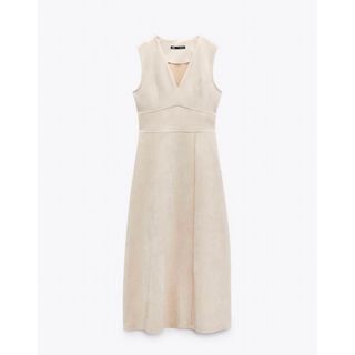 ZARA(スエード ・ ロングワンピース/マキシワンピース)の ZARA(スエード ・ ロングワンピース/マキシワンピース)の