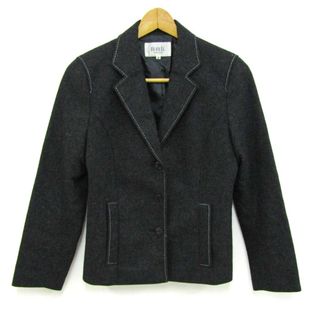 自由区 - 自由区 ジャケット ツイード ウール/シルク/カシミア混 自由区 - 自由区 ジャケット ツイード ウール/シルク/カシミア混