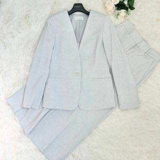 PLST - 3点セット プラステ リネンブレンドパンツ スーツ PLST - 3点セット プラステ リネンブレンドパンツ スーツ