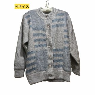 グローブ(grove)の026z【試着のみ】grove グローブ ニット カーディガン レディース M(カーディガン)
