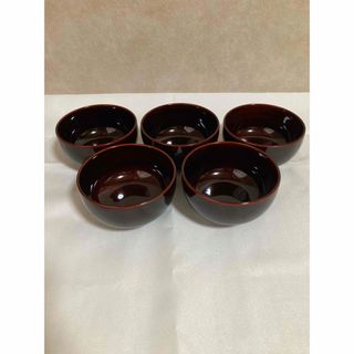塗りのお椀(食器)