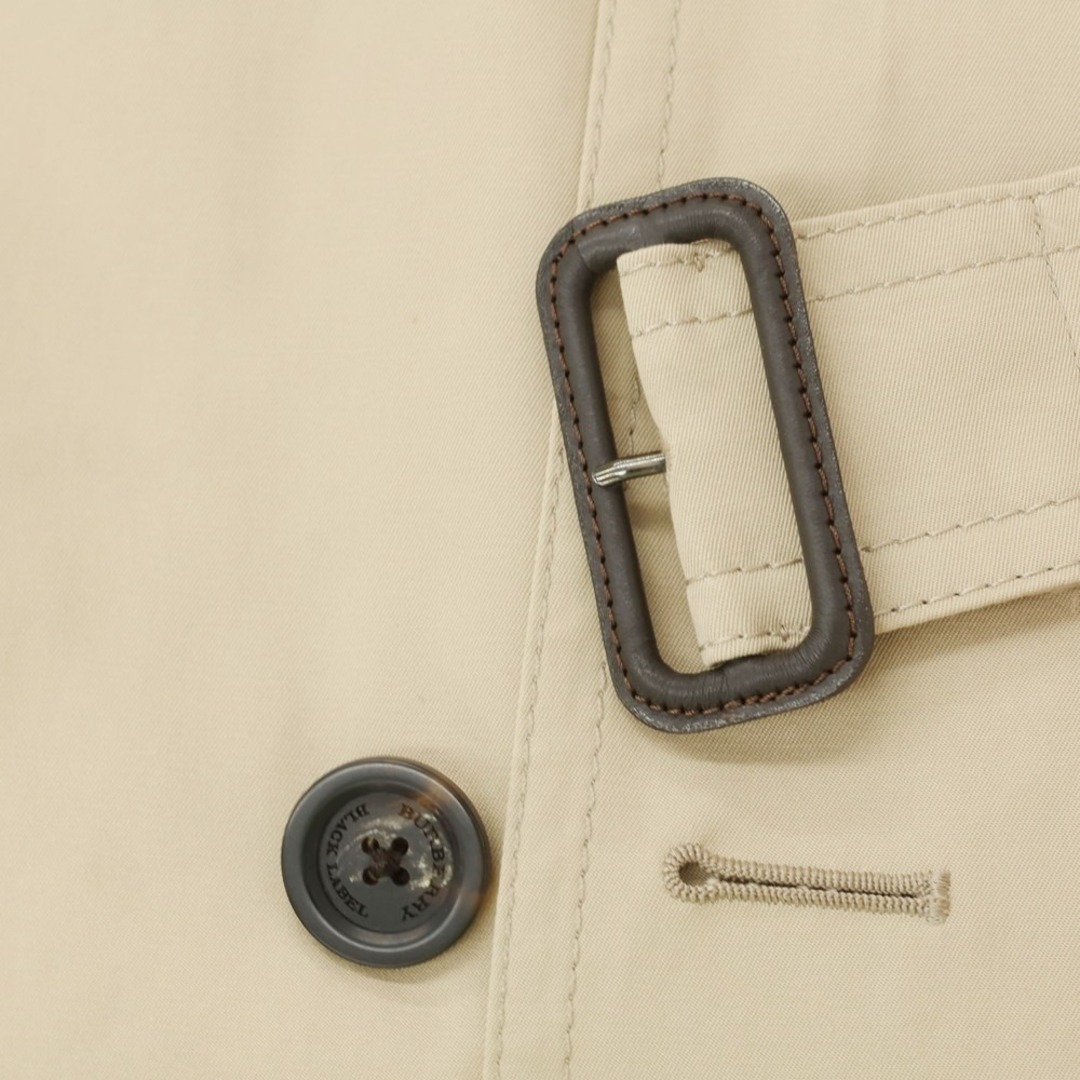 BURBERRY BLACK LABEL(バーバリーブラックレーベル)の【中古】バーバリーブラックレーベル BURBERRY BLACK LABEL ツイルコットン トレンチコート ベージュ【サイズL】【メンズ】 メンズのジャケット/アウター(トレンチコート)の商品写真