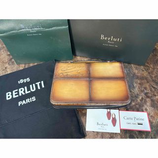 BERLUTI - 新品 未使用 付属品完備 ベルルッティ パッチワーク BERLUTI - 新品 未使用 付属品完備 ベルルッティ パッチワーク