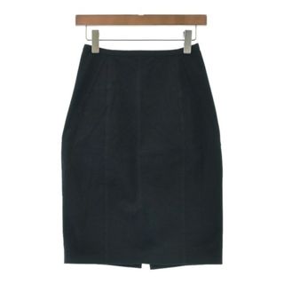 ジルサンダーネイビー(JIL SANDER NAVY)のJIL SANDER NAVY ひざ丈スカート 34(XS位) 紺 【古着】【中古】(ひざ丈スカート)