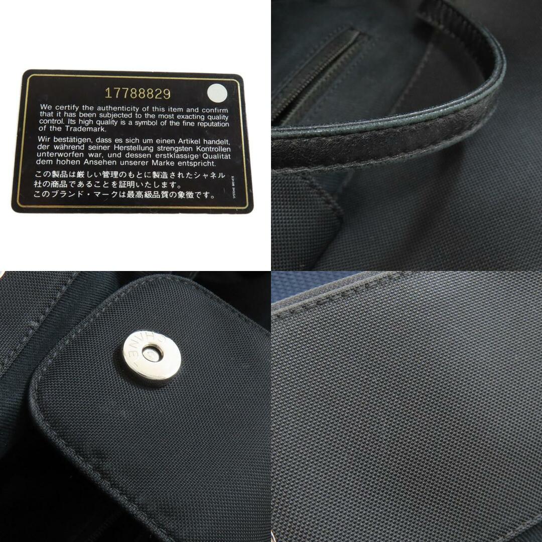 CHANEL - CHANEL パリビアリッツ GM シルバー金具 トートバッグ ナイロン レディース