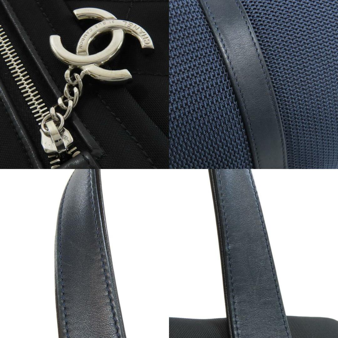 CHANEL - CHANEL パリビアリッツ GM シルバー金具 トートバッグ ナイロン レディース