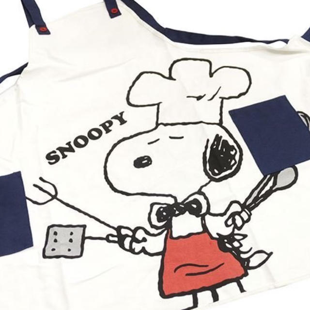 SNOOPY(スヌーピー)のスヌーピー エプロン インテリア/住まい/日用品のキッチン/食器(その他)の商品写真