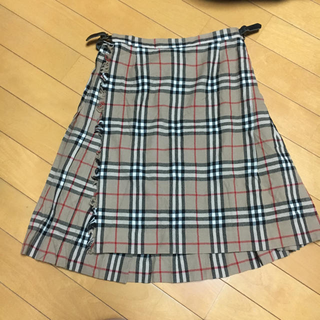 BURBERRY(バーバリー)の(まる様♡お取り置き)BURBERRY プリーツ巻きスカート  レディースのスカート(その他)の商品写真