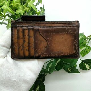 BERLUTI - 美品 Berluti カリグラフィ コインケース 小銭入れ BERLUTI - 美品 Berluti カリグラフィ コインケース 小銭入れ