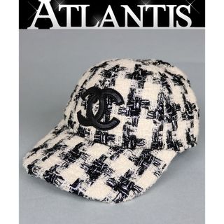 CHANEL - CHANEL シャネル ロゴビーニー カシミヤ混 帽子 CHANEL - CHANEL シャネル ロゴビーニー カシミヤ混 帽子