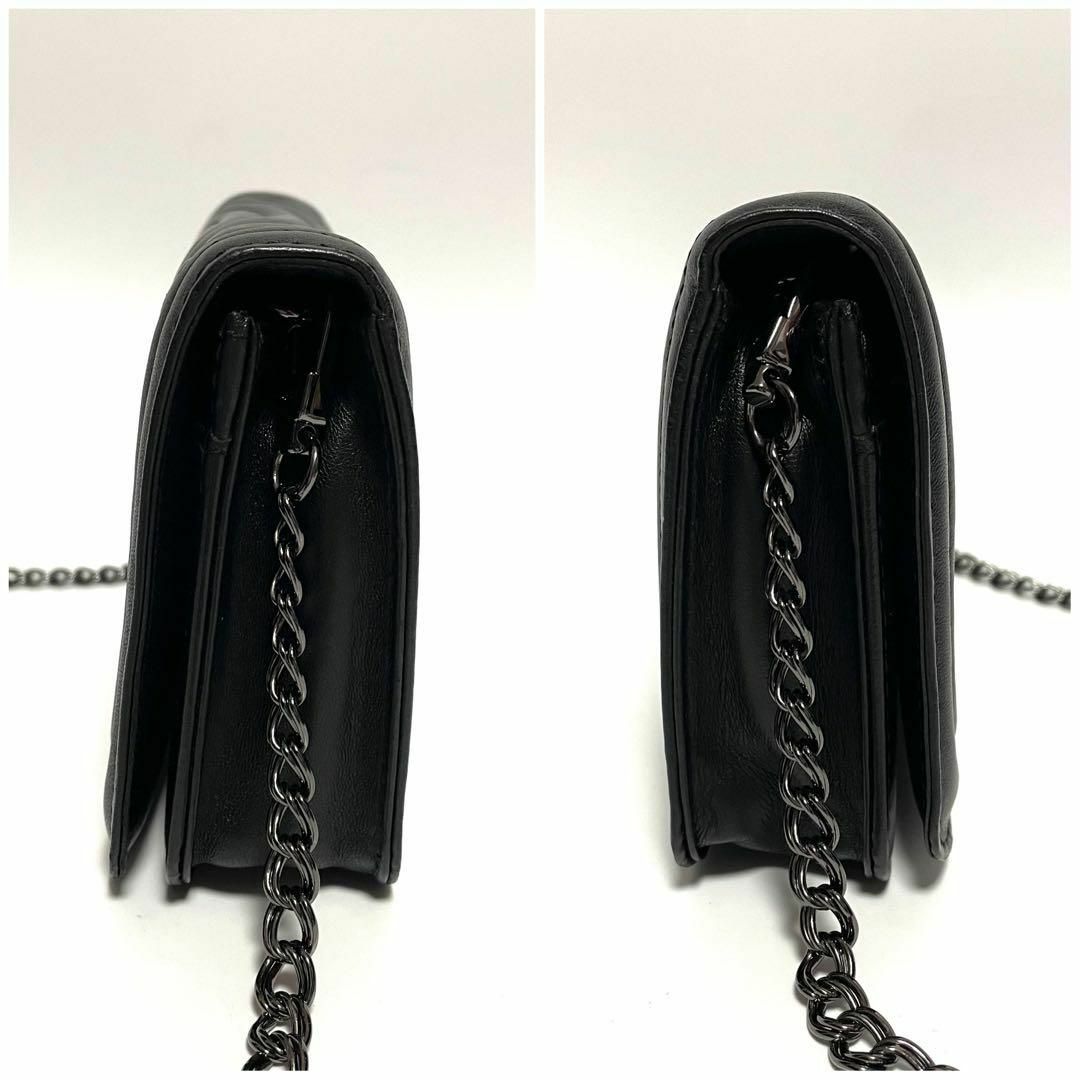 ✨美品✨LONGCHAMP キャヴァルケイド レザー チェーンクロス