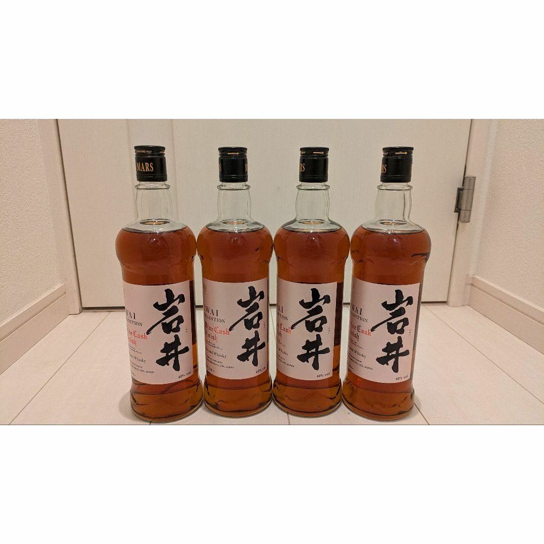 本坊酒造 マルス MARS 岩井 ワインカスクフィニッシュ 750ml 4本 本坊酒造 マルス MARS 岩井 ワインカスクフィニッシュ 750ml 4本