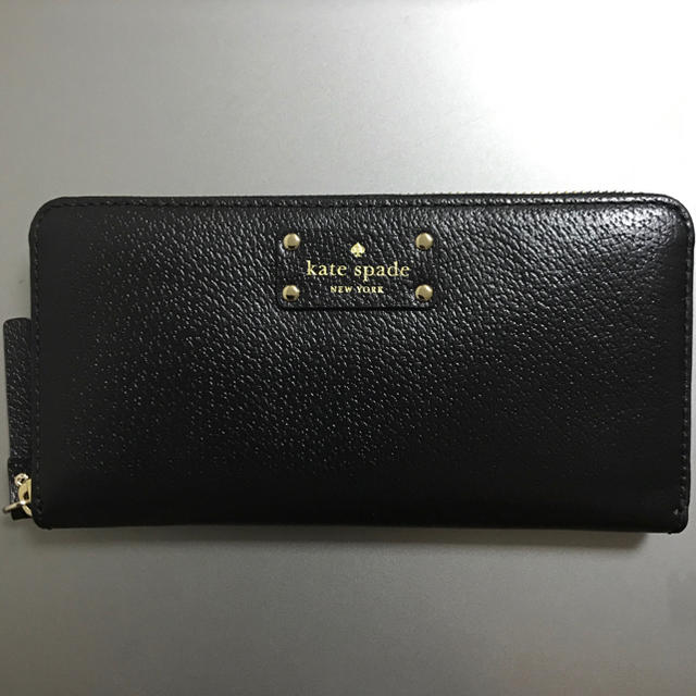 【新品】kate spade 長財布 黒