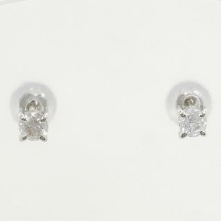 PT900 プラチナ ピアス ダイヤ 0.1 ×2 総重量約0.5g ジュエリー 中古 送料無料 新品同様 【中古】【あす楽】 ギフトラッピング無料(ピアス)
