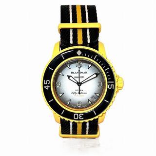 スウォッチ(swatch)のスウォッチ ブランパン×スウォッチ パシフィックオーシャン S035P100 自動巻 時計 腕時計 メンズ 送料無料 【中古】【あす楽】(腕時計(アナログ))