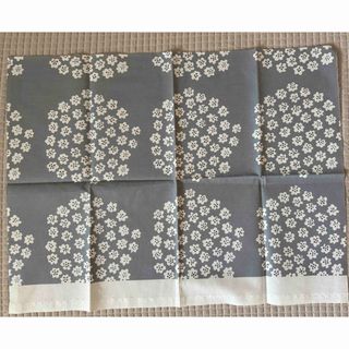 マリメッコ(marimekko)のマリメッコ　生地　プケティ　グレー(生地/糸)