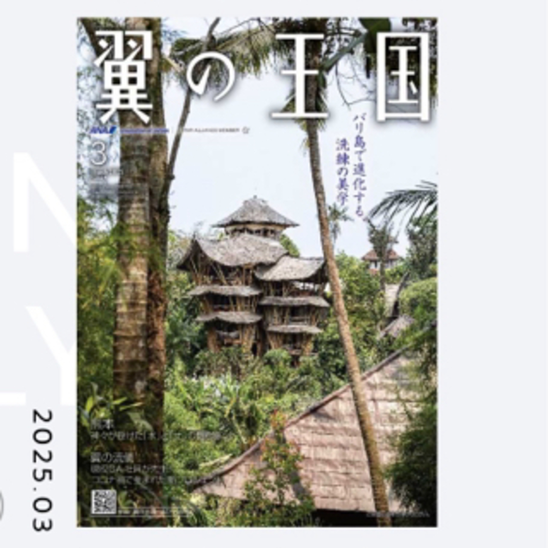 ANA(全日本空輸)(エーエヌエー(ゼンニッポンクウユ))の2025★ANA 翼の王国★2025年3月号 エンタメ/ホビーの雑誌(アート/エンタメ/ホビー)の商品写真