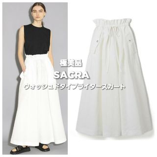 SACRA - SACRA(サクラ) コットンリネンデニム スキッパーカラー SACRA - SACRA(サクラ) コットンリネンデニム スキッパーカラー