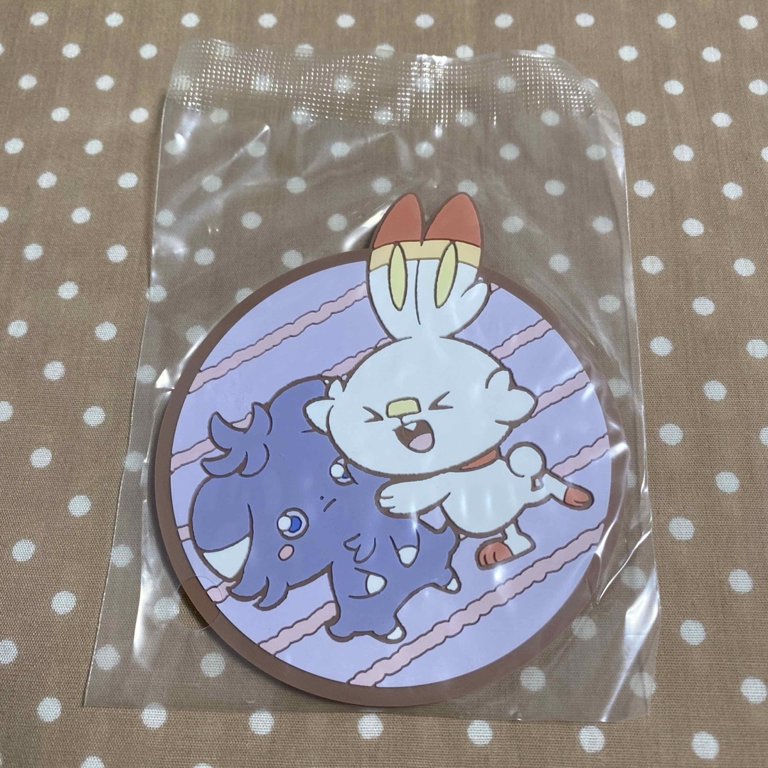 一番くじ ポケモン ポケピース L賞 ヒバニー ニャスパー ラバーコースター エンタメ/ホビーのおもちゃ/ぬいぐるみ(キャラクターグッズ)の商品写真